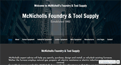 Desktop Screenshot of mcnichollsupply.com